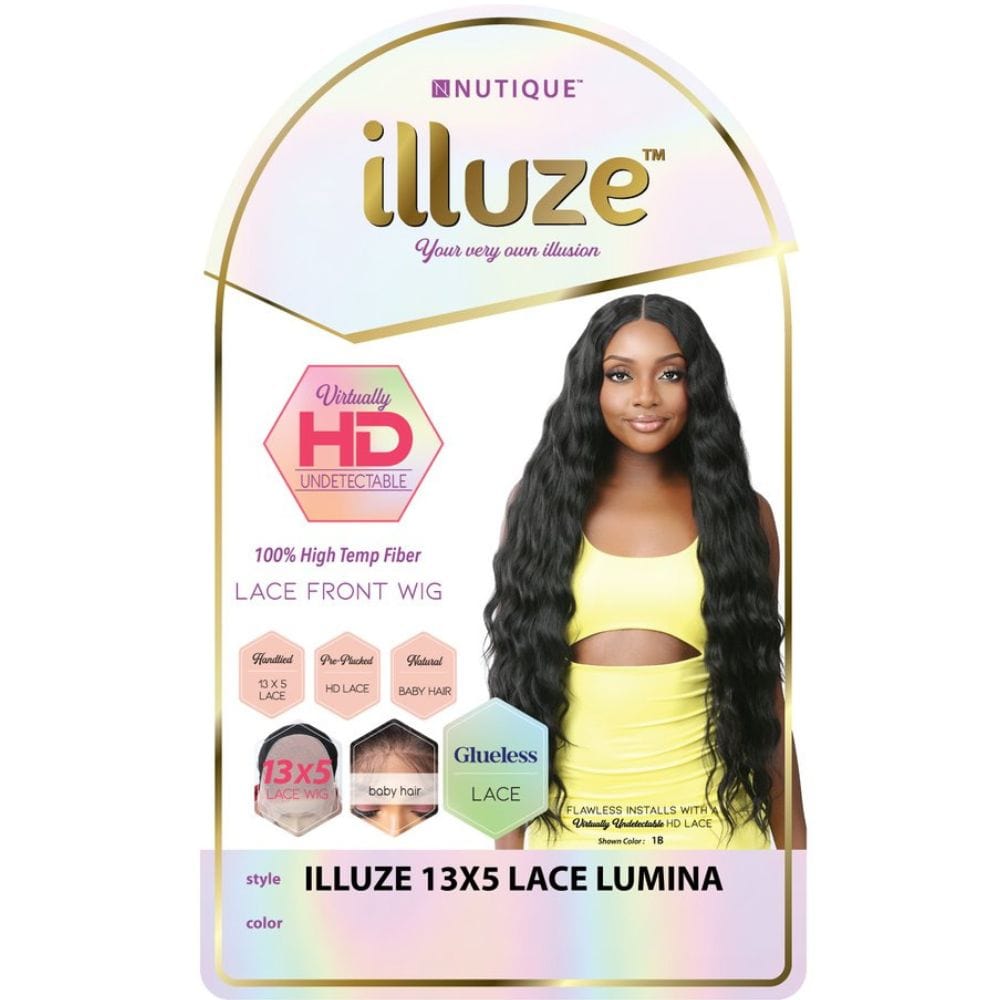 【pharfaite】LACE LIMITATION Illumina ライム Nutique Glueless Lace Frontal Wig - Illuze 13x5 Lace Lumina