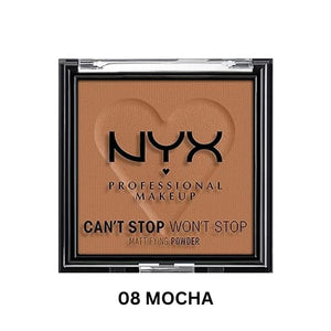 NYX Can't Stop Won't Stop Mattifying Pressed Powder