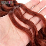 Ocean Wave Braiding Hair Extensions Crochet Braids Synthetic Hair Afro Curl Hawaii Ombre Curly Blonde Water Wave Braid For Women