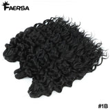 Ocean Wave Braiding Synthetic Hair Extensions Crochet Braids Hair Hawaii Afro Curl Ombre Curly Blonde Water Wave Braid For Women