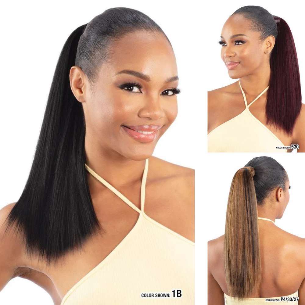 Organique Pony Pro Secret Pocket Wrap Around Ponytail - Sleek Straight 18"