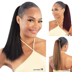 Organique Pony Pro Secret Pocket Wrap Around Ponytail - Sleek Straight 18"