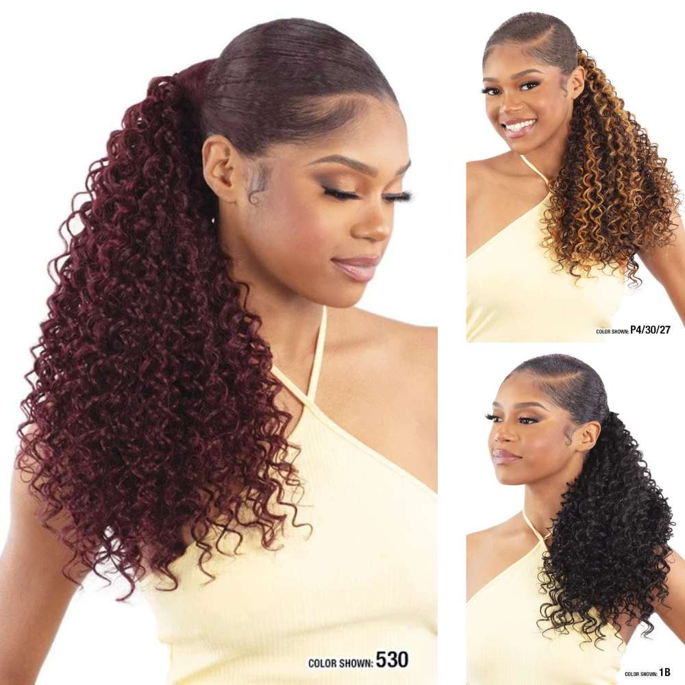 Organique Pony Pro Secret Pocket Wrap Around Ponytail - Water Curl 18"