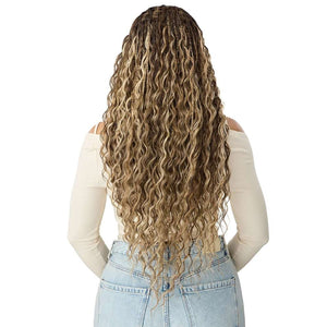 Outre 100% Fully Hand-Tied Whole Lace Wig - Boho Mermaid Box Braid 32"