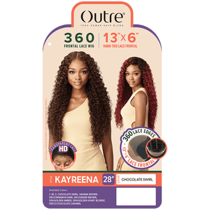 Outre 13"x6" Hand-Tied 360 Frontal Lace Wig - Kayreena