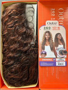 Outre 13x6 Hand-Tied 360 HD Lace Frontal Wig - Andreina