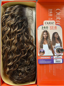 Outre 13x6 Hand-Tied 360 HD Lace Frontal Wig - Andreina