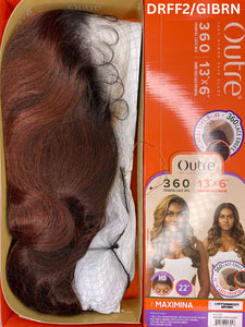 Outre 360 HD Transparent 13x6 Lace Frontal Wig - Maximina