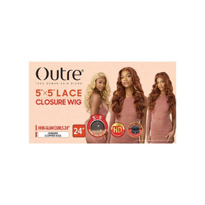 Outre 5x5 HD Lace Closure Wig - HHB-Glam Curls 24"