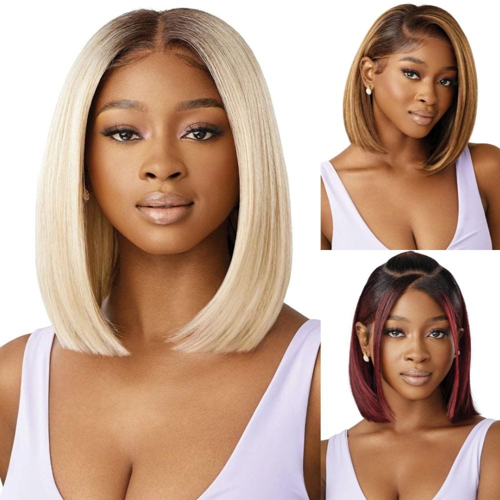 Outre Lace Front HD Synthetic Lace Front Wig - Natural Yaki 26