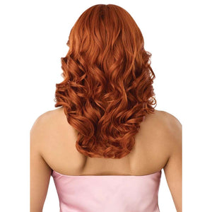 Outre Airtied Human Hair Blend 13X6 HD Lace Frontal Wig - HHB-Soft Curls 18"