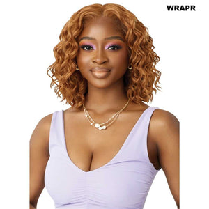 Outre Airtied Human Hair Blend 13X4 HD Lace Frontal Wig - HHB-Loose Deep 12"