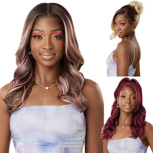 Outre Airtied Synthetic Fully Hand-Tied Wig - HHB-Natural Wave 20"