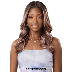 Outre Airtied Synthetic Fully Hand-Tied Wig - HHB-Natural Wave 20"