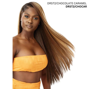 Outre Airtied Synthetic Lace Front Wig - HHB-Sleek Yaki 28"