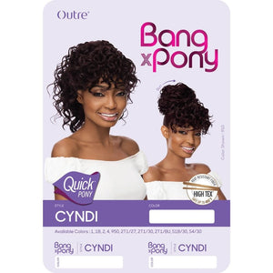 Outre Bang x Pony Quick Ponytail - Cyndi