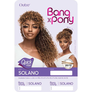 Outre Bang x Pony Quick Ponytail - Solano