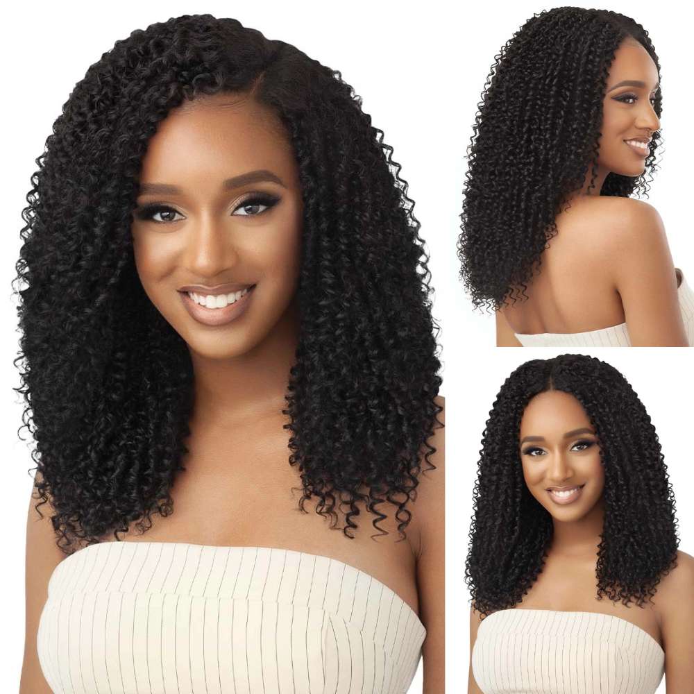 Outre Big Beautiful Hair U-Part Leave Out Wig - Passion Coils 20"