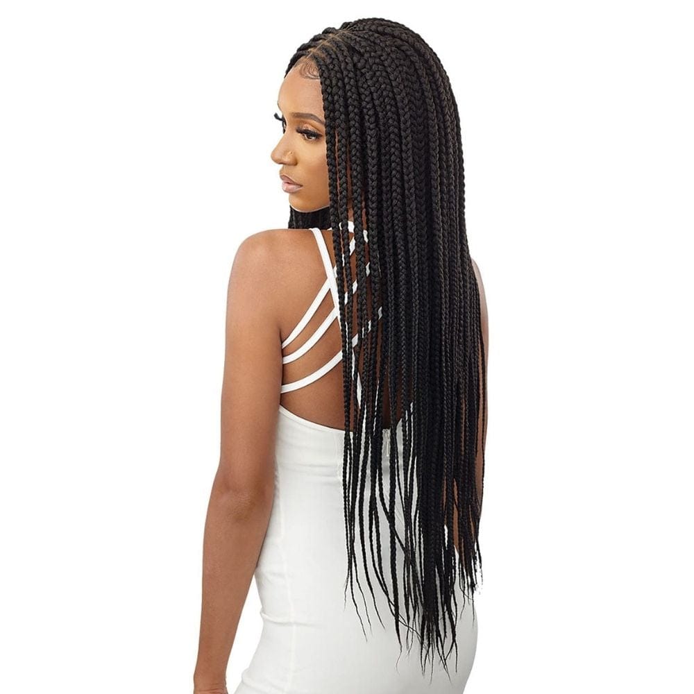 Outre Middle Part Feed In Braids Box Braids