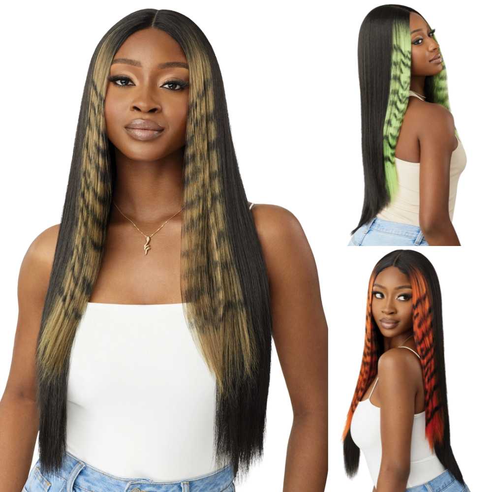 Outre Color Bomb Synthetic HD Lace Front Wig - Tygra