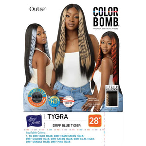 Outre Color Bomb Synthetic HD Lace Front Wig - Tygra