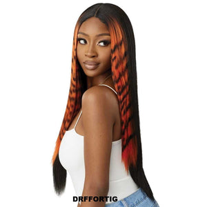 Outre Color Bomb Synthetic HD Lace Front Wig - Tygra