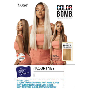 Outre Color Bomb Synthetic Lace Front Wig - Kourtney