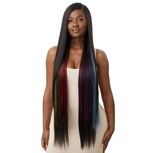 Outre Color Bomb Synthetic HD Lace Front Wig - Miraj