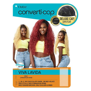 Outre Converti-Cap Synthetic Half Wig - Viva Lavida