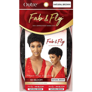 Outre Fab & Fly 100% Unprocessed Human Hair Wig - Bloom