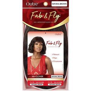 Outre Fab & Fly 100% Unprocessed Human Hair Wig - Clover