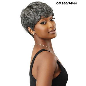 Outre Fab & Fly Gray Glamour 100% Human Hair Wig - HH-Arlette