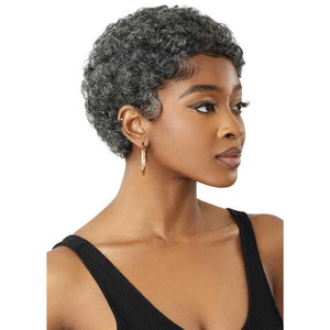 Outre Fab & Fly Gray Glamour 100% Human Hair Wig - HH-CARLIE