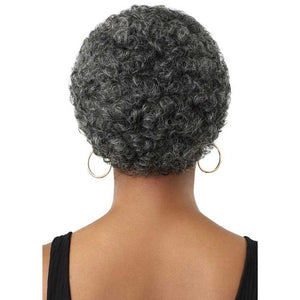 Outre Fab & Fly Gray Glamour 100% Human Hair Wig - HH-CARLIE