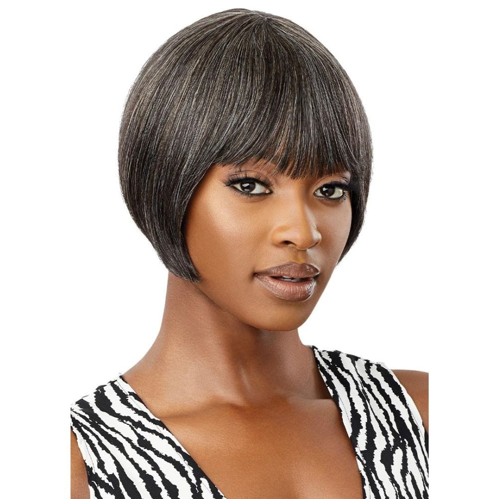 Outre Fab & Fly Gray Glamour Human Hair Wig - HH-Harriet