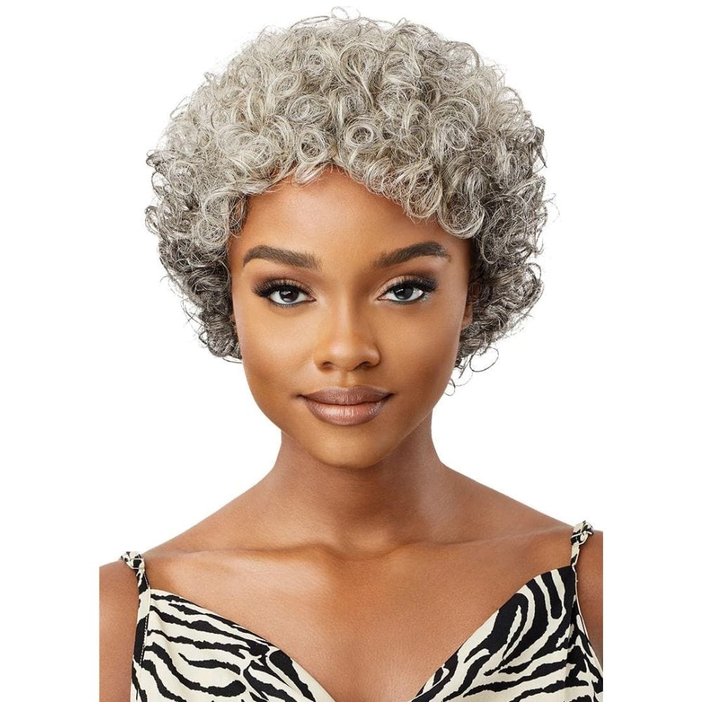 Outre Fab & Fly Gray Glamour Human Hair Wig - HH-Veronica