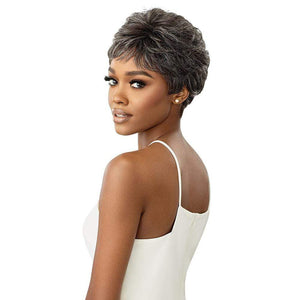 Outre Fab & Fly Human Hair Gray Glamour Wig - Theodora