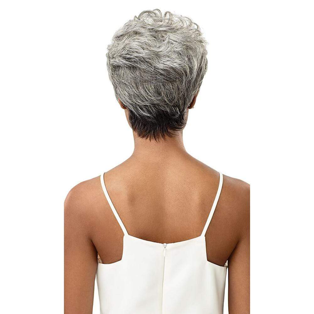 Outre Fab & Fly Human Hair Gray Glamour Wig - Theodora