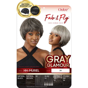 Outre Fab & Fly Unprocessed Human Hair Wig - HH-Muriel