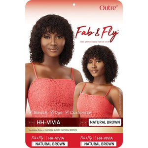 Outre Fab & Fly Unprocessed Human Hair Wig - HH-Vivia