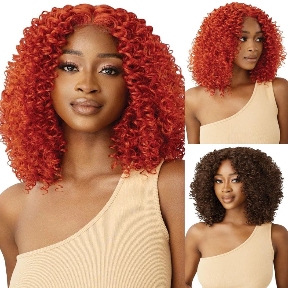 Outre Glueless HD Transparent Lace Front Wig - Kione