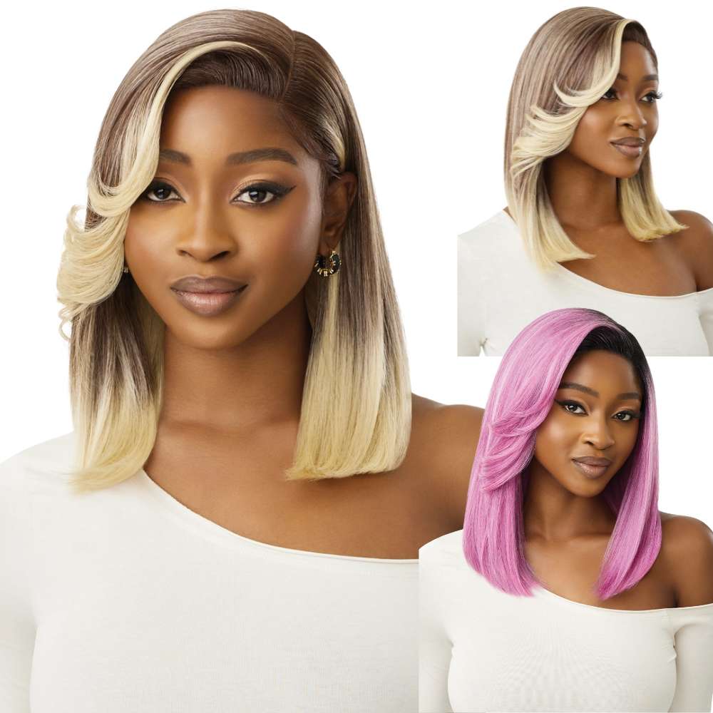 Glueless synthetic lace front wigs hotsell