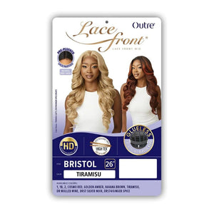 Outre Synthetic Glueless HD Transparent Lace Front Wig - Bristol