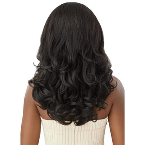 Outre Human Hair Blend Leave Out Wig - Dominican Body Curl 20"