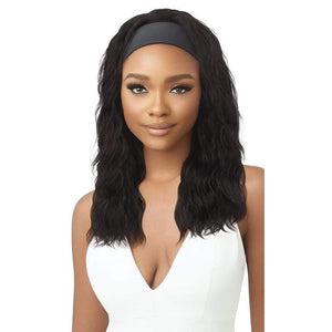 Outre Human Hair Wet & Wavy Headband Wig - Loose Body 20"