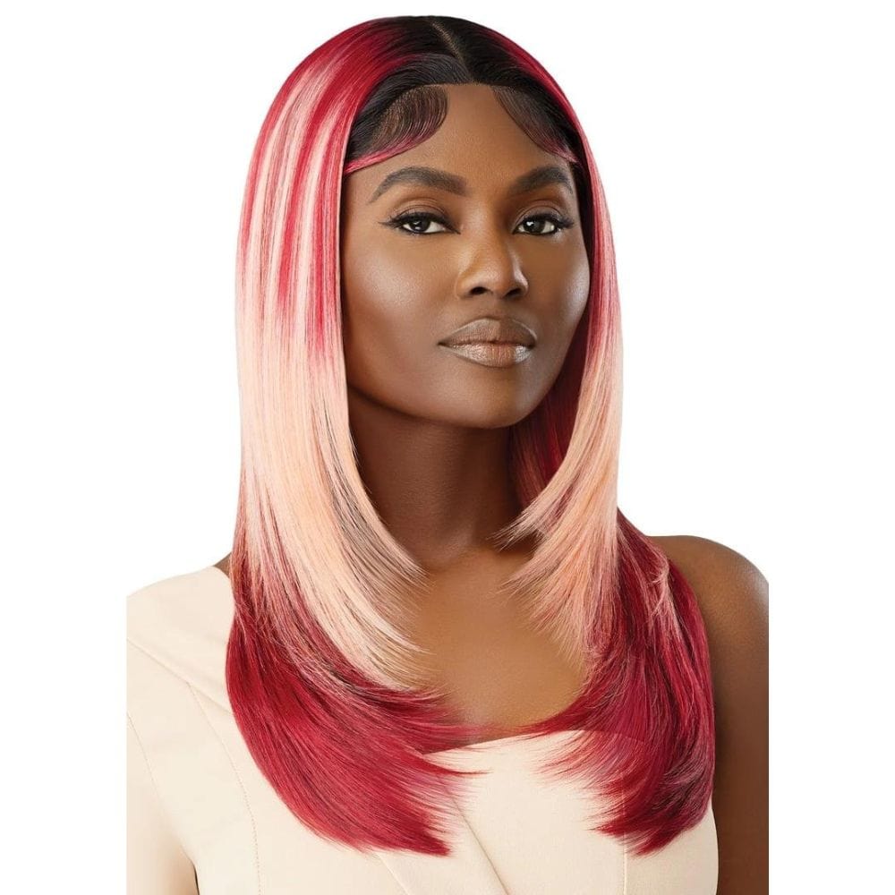 High-Quality Outre Synthetic Wigs Artwork Illustration High-Quality Outre Synthetic Wigs Artwork Illustration