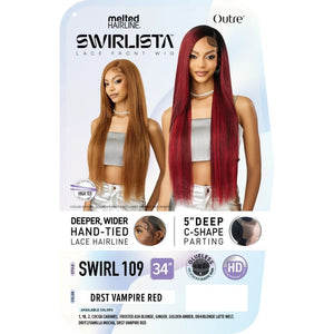 Outre Melted Hairline Swirlista HD Lace Front Wig - Swirl 109
