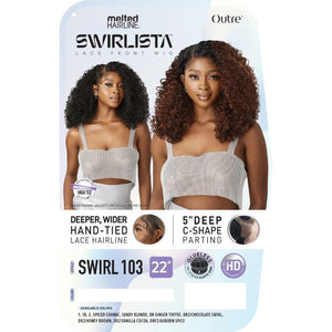 Outre Melted Hairline Swirlista Lace Front Wig - Swirl 103