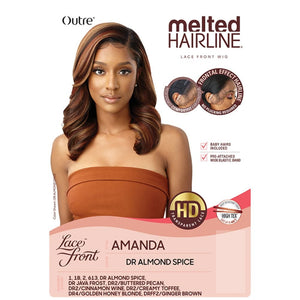 Outre Melted Hairline Synthetic Lace Front Wig - Amanda