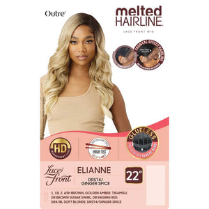 Outre Melted Hairline Synthetic Lace Front Wig - Elianne